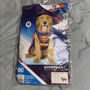 Adidas Superman Pet Costume - Blue and Red